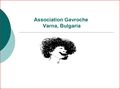 Association Gavroche Brochure